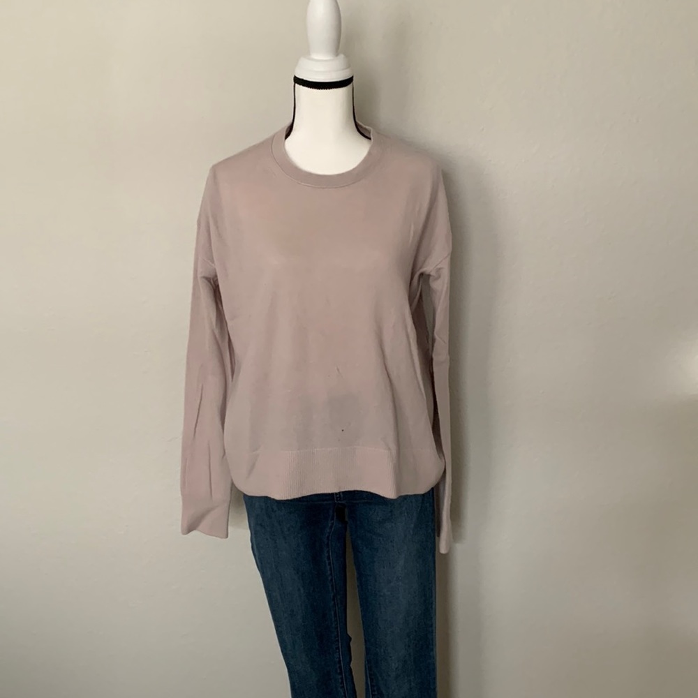 Vince Tan Cashmere Boyfriend Sweater - Size M
